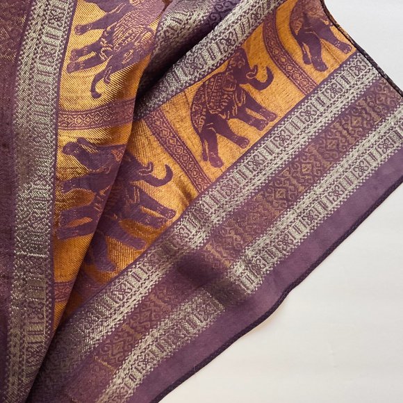 Pashmina Women's Long Silk Scarf/Wrap NWOT - Picture 7 of 9